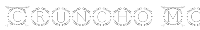 Cruncho Monogram